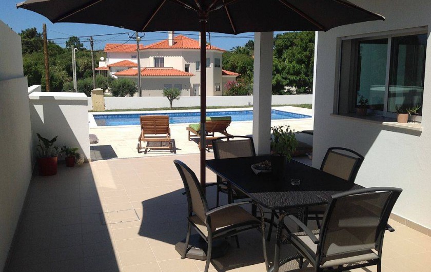 Location de vacances - Villa à São Martinho do Porto - Terrasse rez-de-jardin