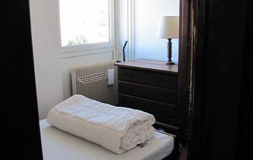 Location de vacances - Appartement à Les Menuires - chambre lit double