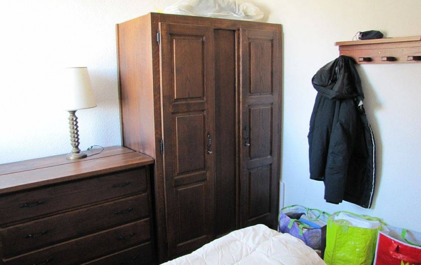 Location de vacances - Appartement à Les Menuires - chambre lit double