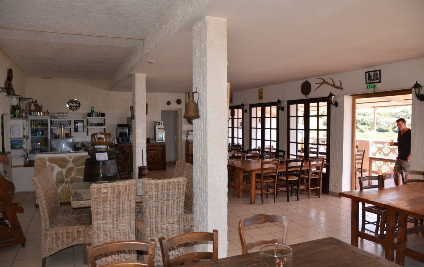 Location de vacances - Hôtel - Auberge à Fozzano - La salle de restaurant