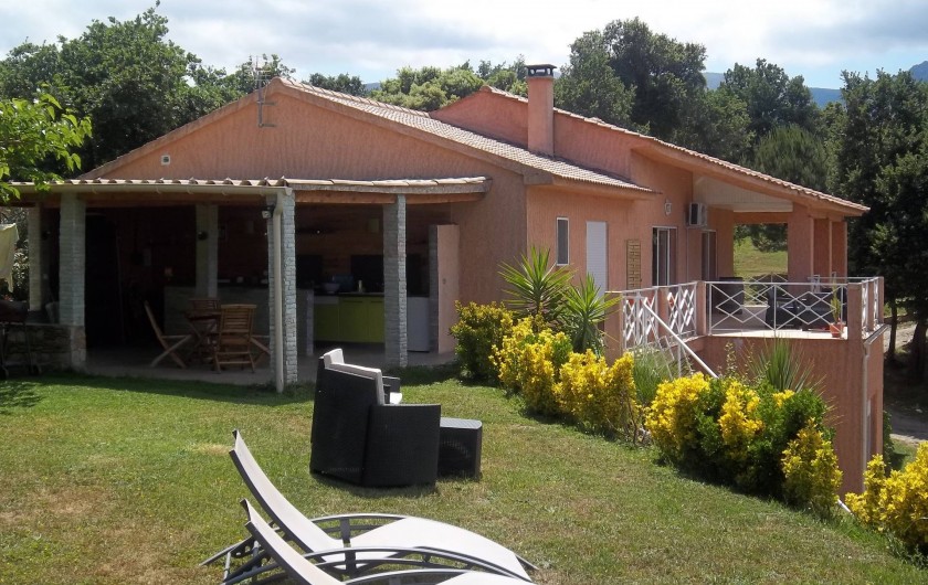 Location de vacances - Chambre d'hôtes à Rapale - Vue de la villa