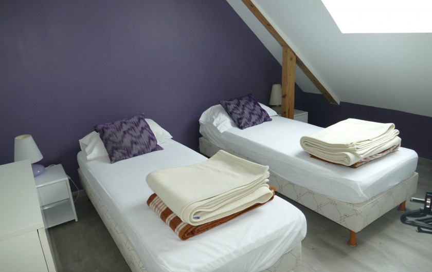 Location de vacances - Maison - Villa à Annecy - Gite n° 2 2 lits simple pouvant se réunir