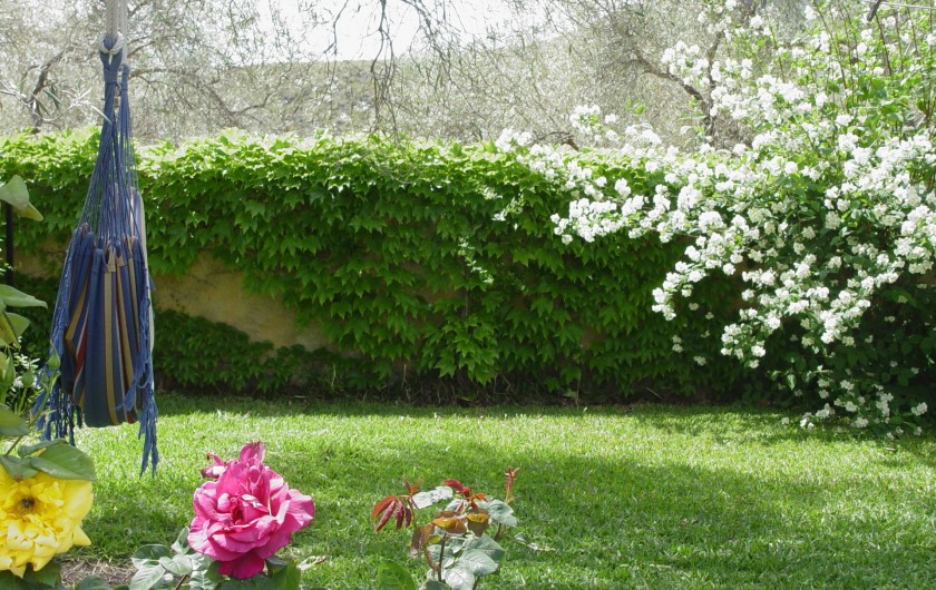 Location de vacances - Maison - Villa à Órgiva - Hamaca en el jardin