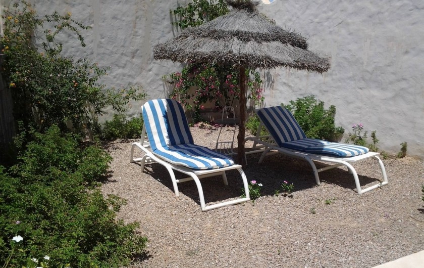 Location de vacances - Maison - Villa à Djerba - terrasse privée Doukana