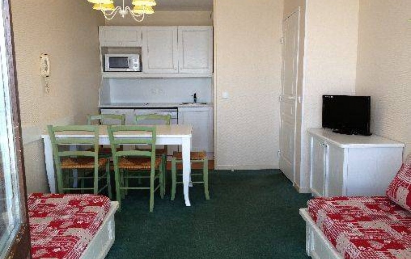 Location de vacances - Appartement à Valmeinier - Salle à manger, coin repas