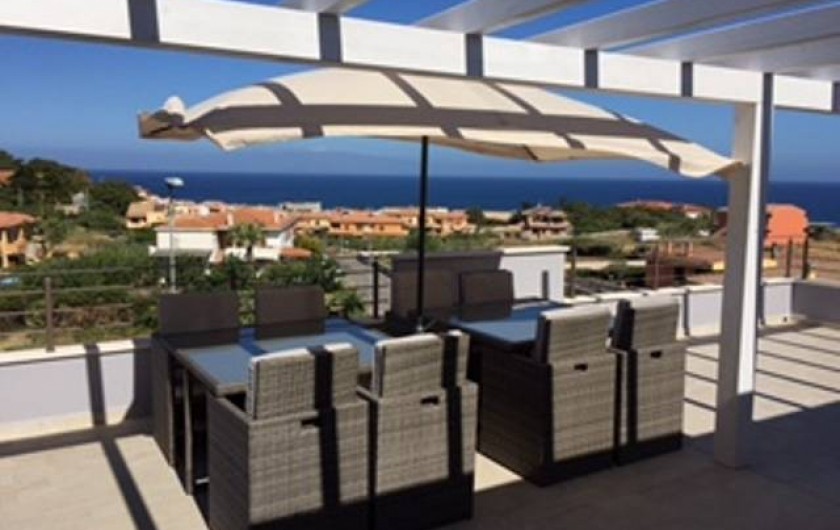 Location de vacances - Appartement à Lu Bagnu - Terrasse