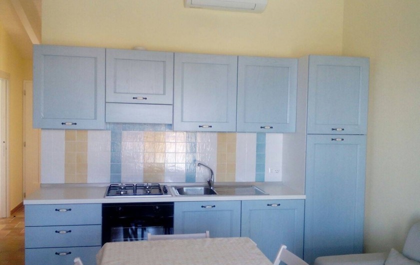 Location de vacances - Appartement à Lu Bagnu - Séjour