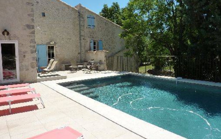 Location de vacances - Gîte à Oppedette - Piscine