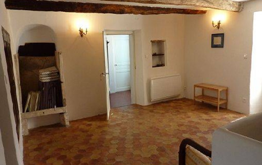 Location de vacances - Gîte à Oppedette - Salle des lauzes