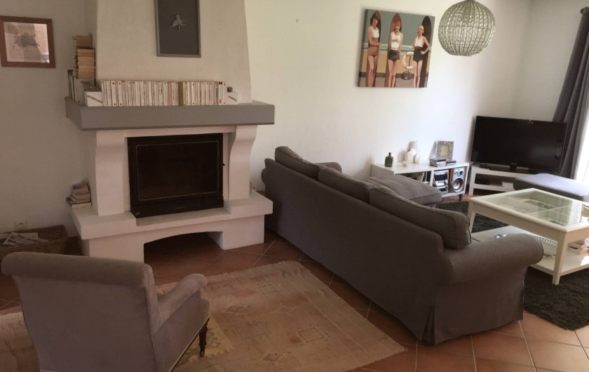 Location de vacances - Villa à Hyères - Coin lecture