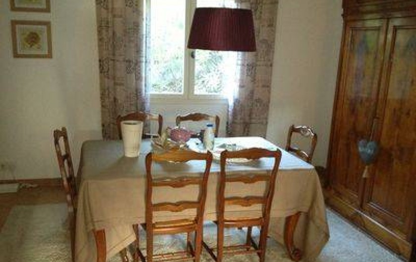Location de vacances - Villa à Hyères - Salle à manger