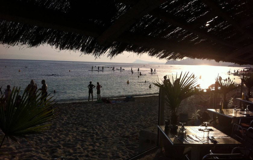 Location de vacances - Villa à Hyères - Et pour terminé, voici un très beau couché de soleil.
