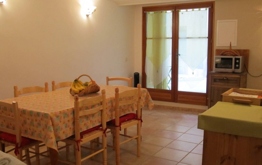 Location de vacances - Studio à Ansouis - - Autre vue salle à manger.