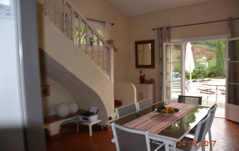 Location de vacances - Villa à Les Issambres - séjour