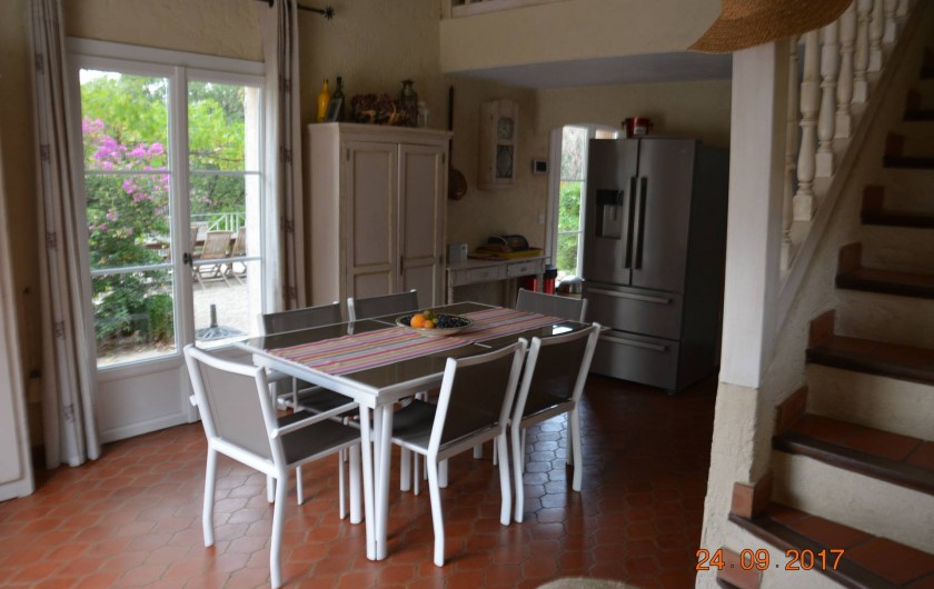 Location de vacances - Villa à Les Issambres - séjour