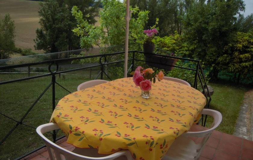Location de vacances - Gîte à Pailloles - TERRASSE CUISINE