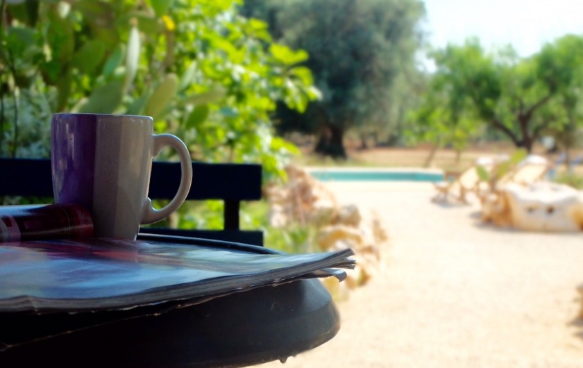 Location de vacances - Villa à San Vito dei Normanni - vue sur la piscine