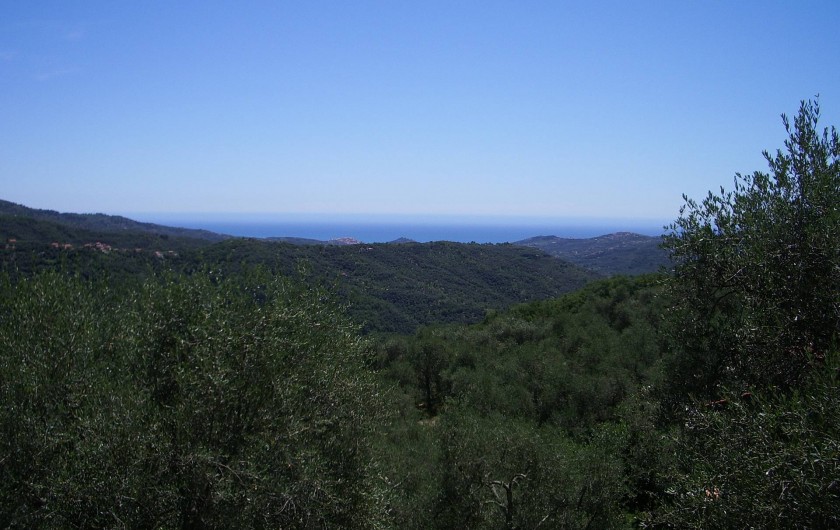 Location de vacances - Gîte à Vasia - Panorama sur la valle Prino