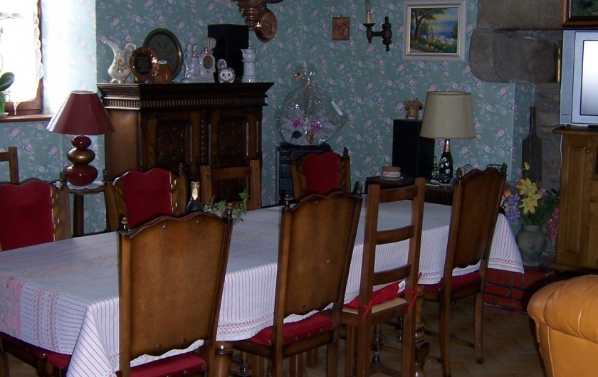 Location de vacances - Maison - Villa à Courtils - salle du petit déjeuners