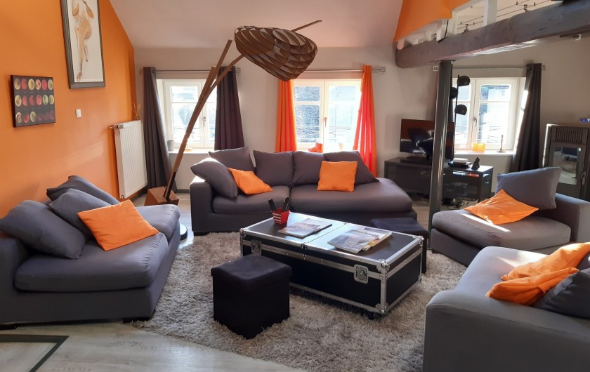 Location de vacances - Appartement à Beaune - Coin salon