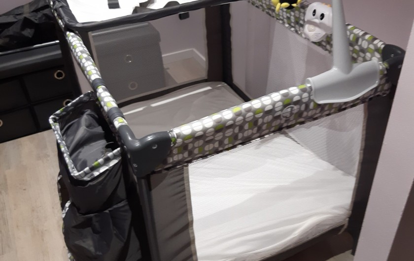 Location de vacances - Appartement à Beaune - Lit bébé tout neuf !