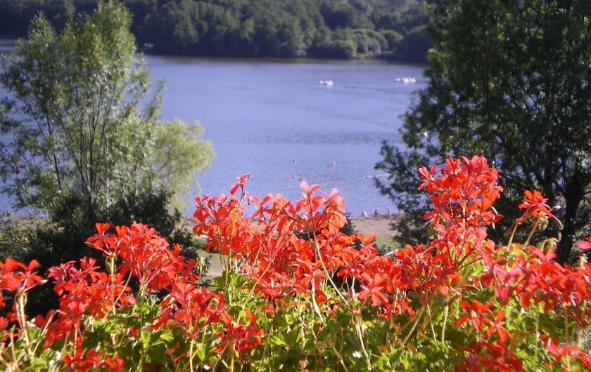 Location de vacances - Hôtel - Auberge à Chambon-sur-Lac - vue des chambres