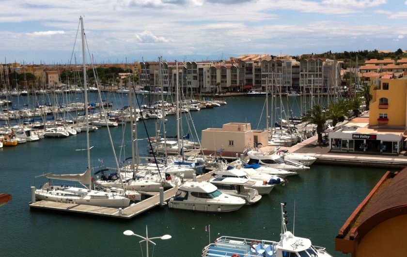 Location de vacances - Appartement à Gruissan - Vue de l'appartement