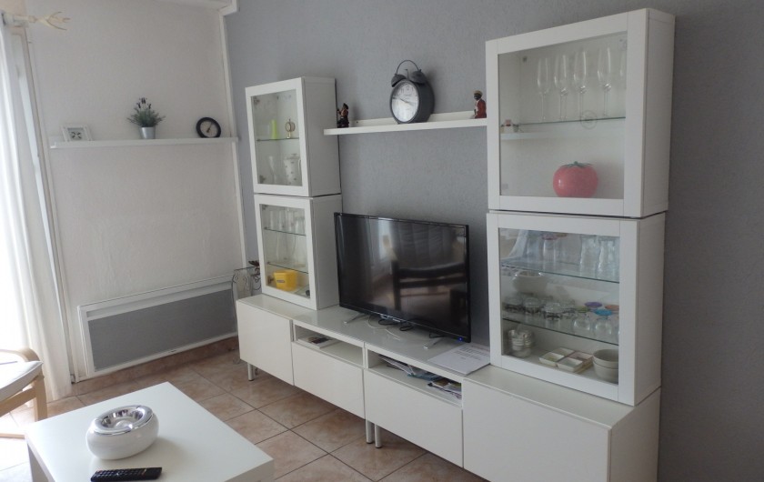 Location de vacances - Appartement à Gruissan - Séjour
