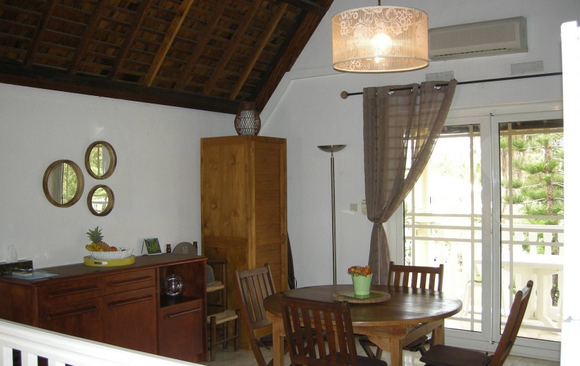 Location de vacances - Appartement à Saint-Gilles les Bains - Salle à manger