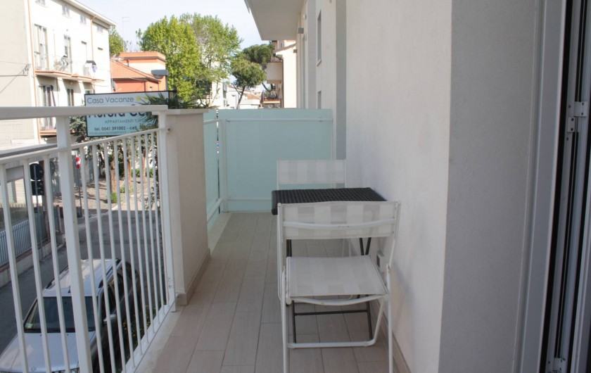 Location de vacances - Appartement à Rimini - balcon