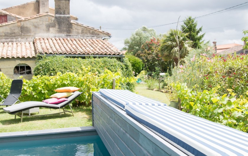 Location de vacances - Gîte à Bourg sur Gironde - piscine