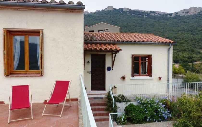 Location de vacances - Appartement à Perpignan - Maison calme, vue imprenable sur la vallée