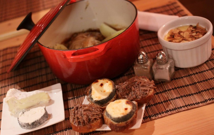 Location de vacances - Insolite à La Chapelle-Blanche-Saint-Martin - Diner
