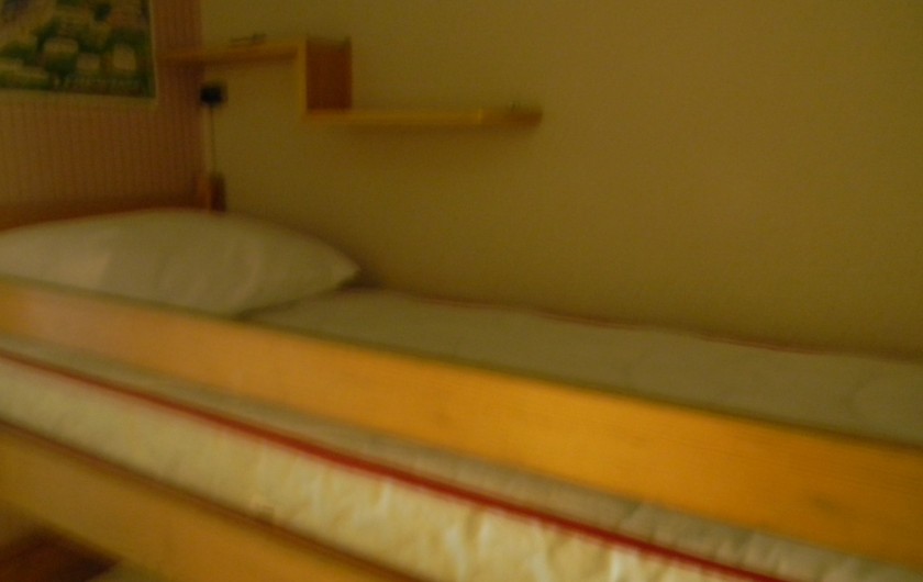 Location de vacances - Studio à Cauterets - Lit superposé