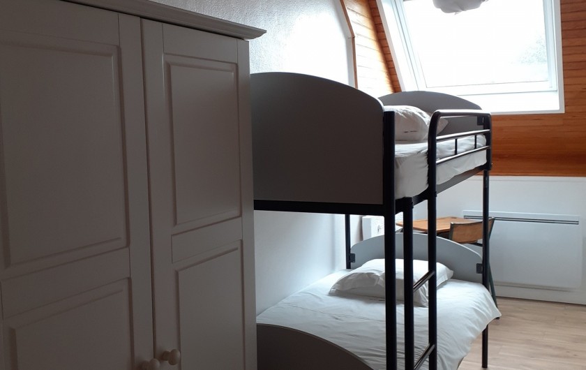 Location de vacances - Gîte à Chastreix - CHAMBRE ENFANT AVEC LITS SUPERPOSES