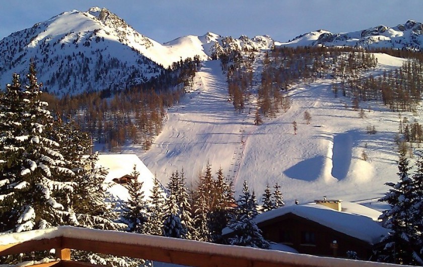 Location de vacances - Chalet à Montgenèvre - Vue