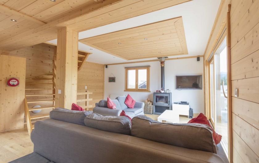 Location de vacances - Chalet à Montgenèvre - Living