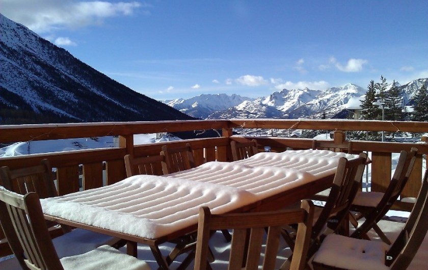 Location de vacances - Chalet à Montgenèvre - Vue
