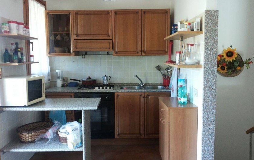 Location de vacances - Maison - Villa à Solanas - cucina ben attrezzata