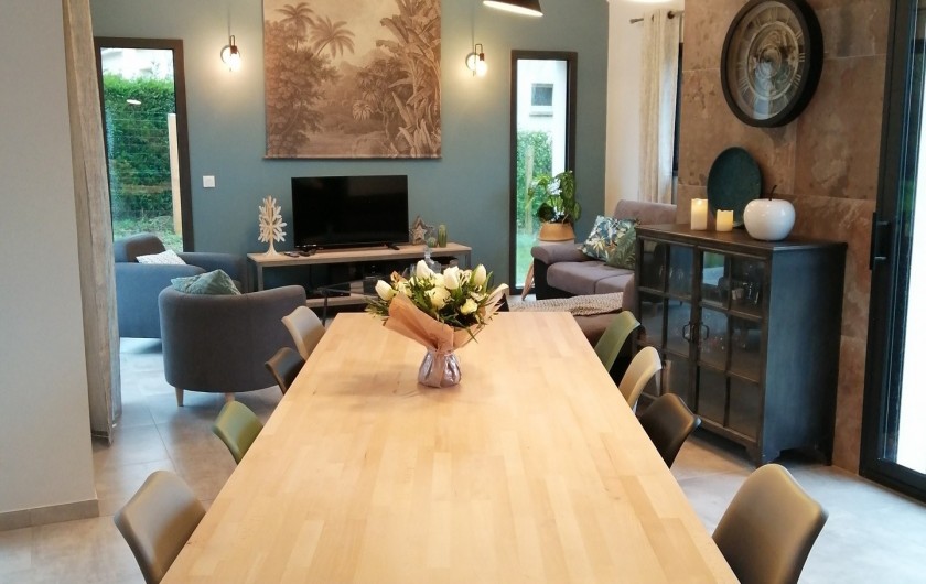 Location de vacances - Gîte à Wierre-Effroy - salle+salon