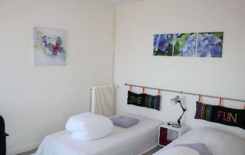 Location de vacances - Appartement à La Rochelle - Chambre 2