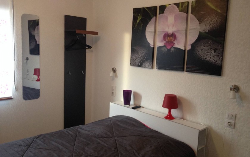 Location de vacances - Appartement à Orschwiller - Chambre 1 Du coté jardin