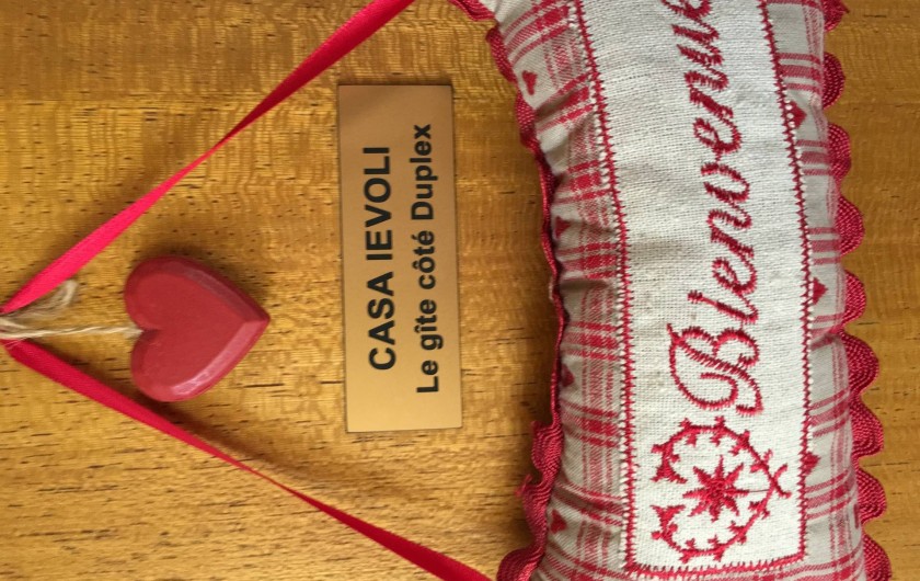 Location de vacances - Appartement à Orschwiller - Le Gite coté duplex entrée