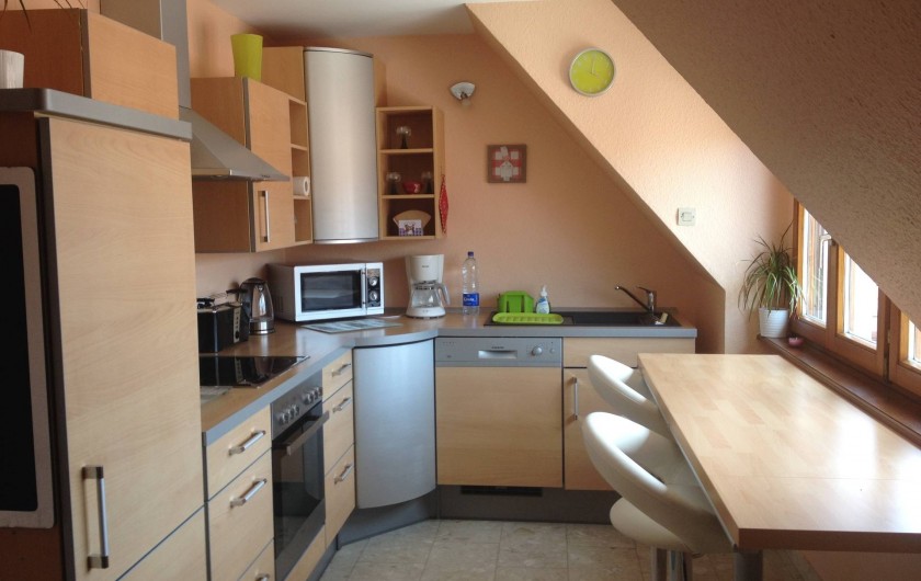 Location de vacances - Appartement à Orschwiller - Cuisine du DUPLEX