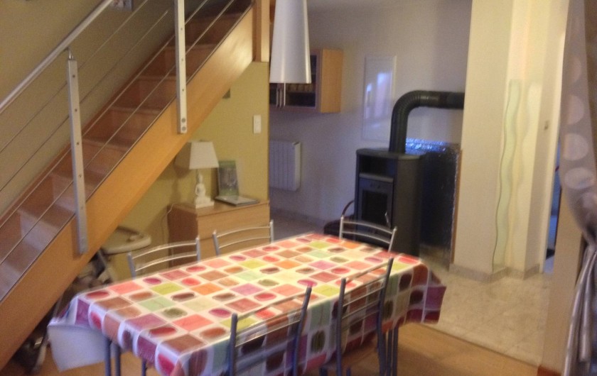 Location de vacances - Appartement à Orschwiller - Coin repas