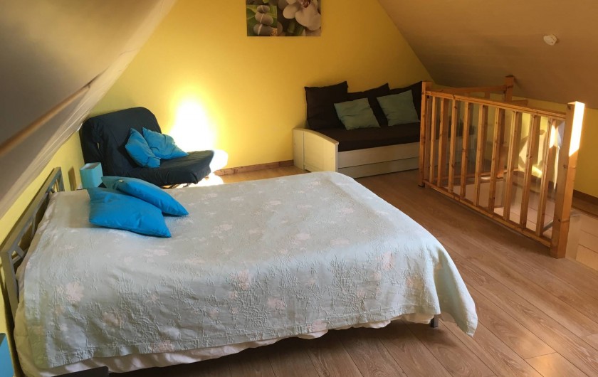 Location de vacances - Appartement à Orschwiller - Chambre du coté Duplex