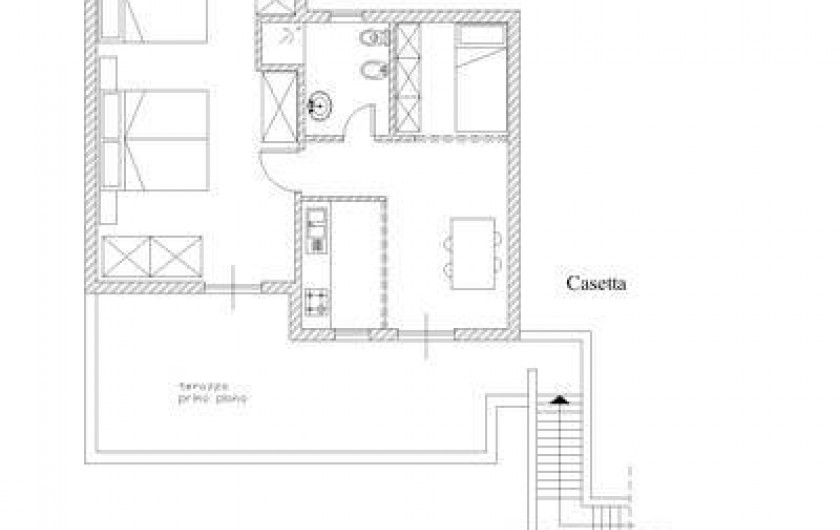 Location de vacances - Appartement à Capoliveri - app.  casetta