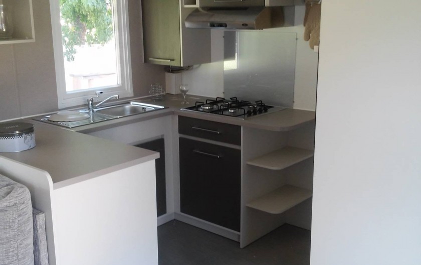 Location de vacances - Camping à Vias - Cuisine intérieure
