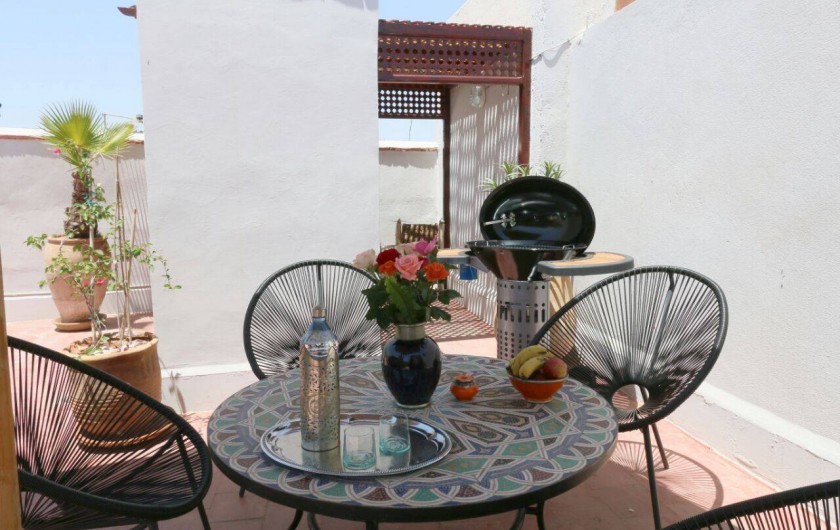 Location de vacances - Riad à Marrakech - Stop on the Rooftop
