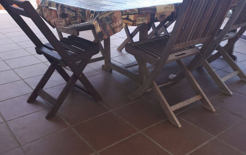 Location de vacances - Villa à Lloret de Mar - terrasse du bas